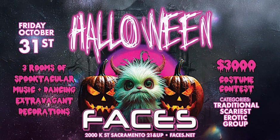 Halloween at Faces Nightclub