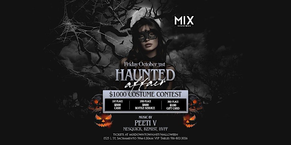 MIX Downtown Presents: Haunted Affair - Halloween Party